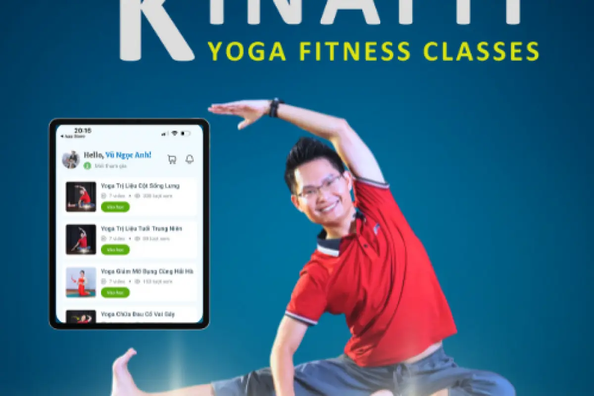 Kinafit – Ứng dụng tập Yoga tại nhà chuẩn hóa trải nghiệm Yoga online cho người Việt
